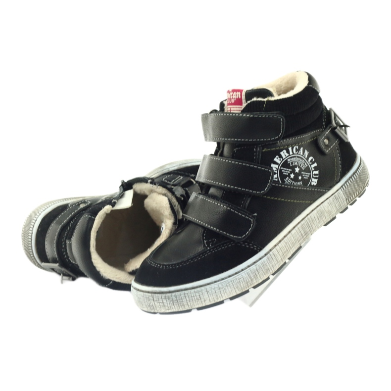 American Club, schwarze Wintersportschuhe 17779 5