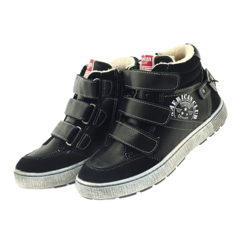 American Club, schwarze Wintersportschuhe 17779 3