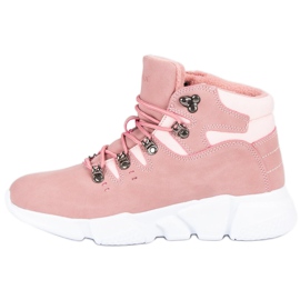 Winter-Mckeylor-Schuhe schwarz rosa 1