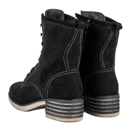 Filippo Schwarze Wildleder-Arbeiter 2