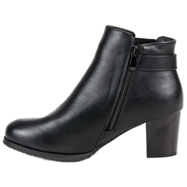 J. Star Elegante Damenstiefel schwarz 1