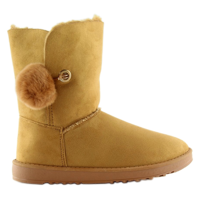 Emusy mit Quaste Kamel SP04P Kamel braun 2