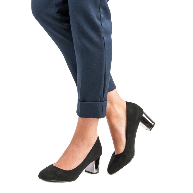 Elegante Pumps schwarz 2