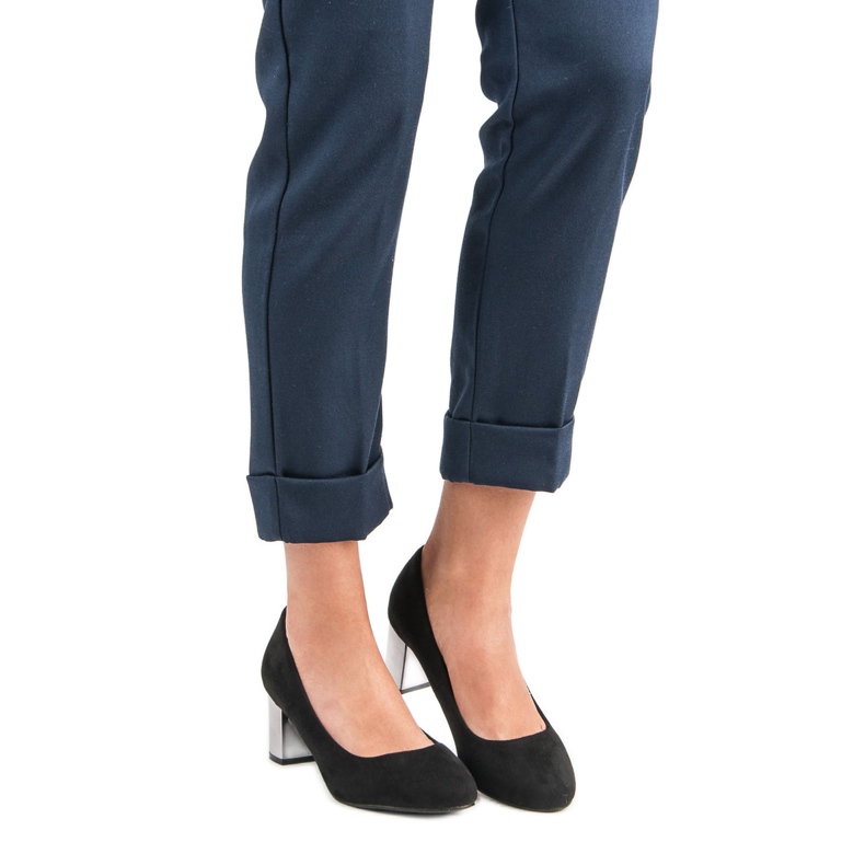 Elegante Pumps schwarz 1