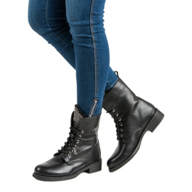Sixth Sense Arbeitsstiefel aus Wildleder schwarz 1