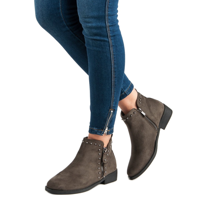 Bequeme Sergio Todzi Stiefel grün 1