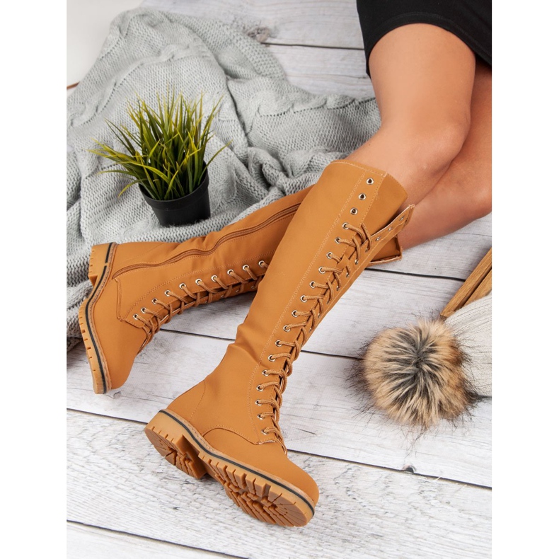 Seastar Damen Schnürstiefel braun 1