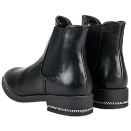 Seastar Schwarze Chelsea-Stiefel 2