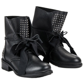 Seastar Modische Arbeitsstiefel schwarz 1