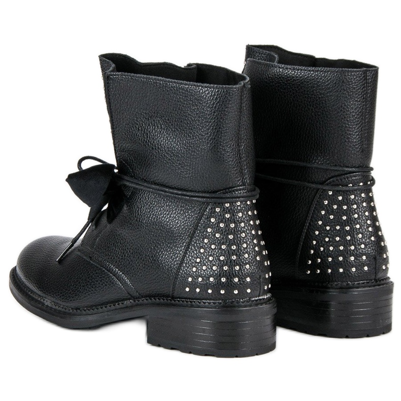 Seastar Modische Arbeitsstiefel schwarz 2