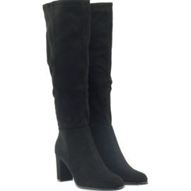 Stiefel am Pfosten Sergio Leone schwarz 4