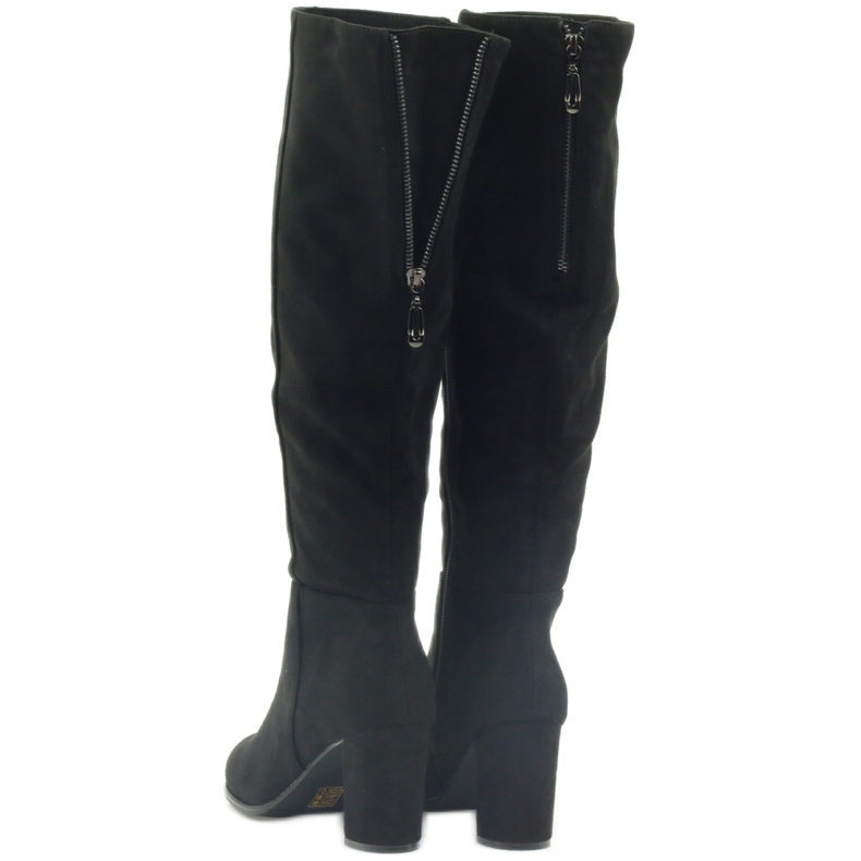 Stiefel am Pfosten Sergio Leone schwarz 3