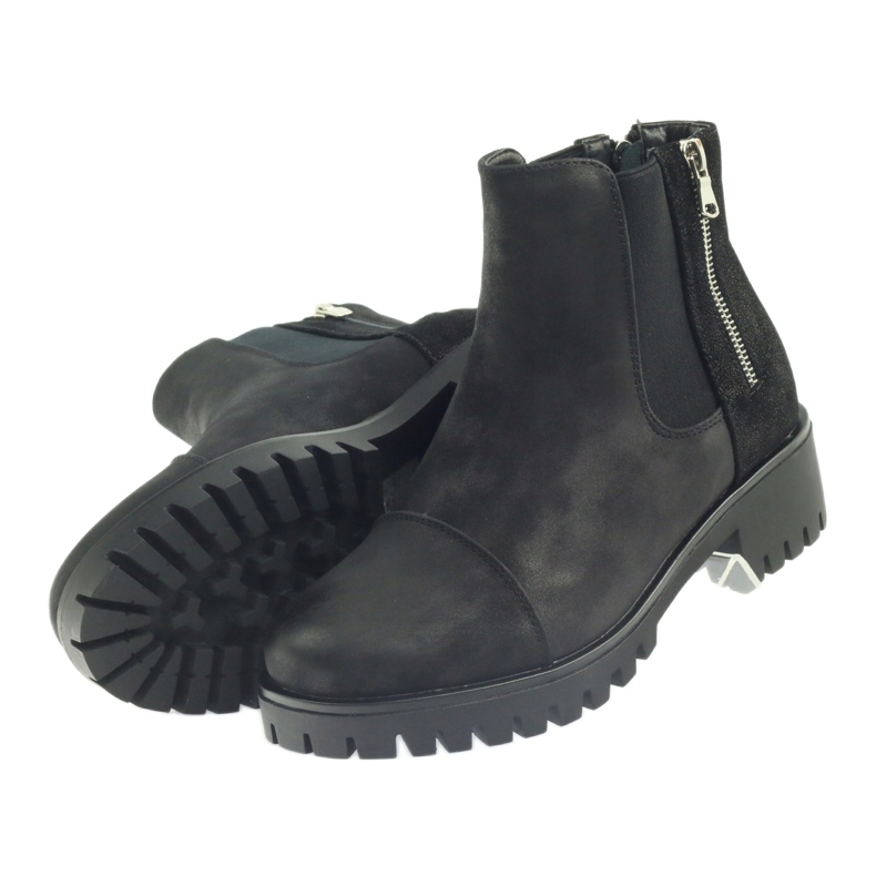 Schwarze Filippo 474 Winter Damen Winterstiefel 4