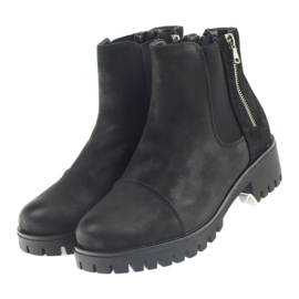 Schwarze Filippo 474 Winter Damen Winterstiefel 3