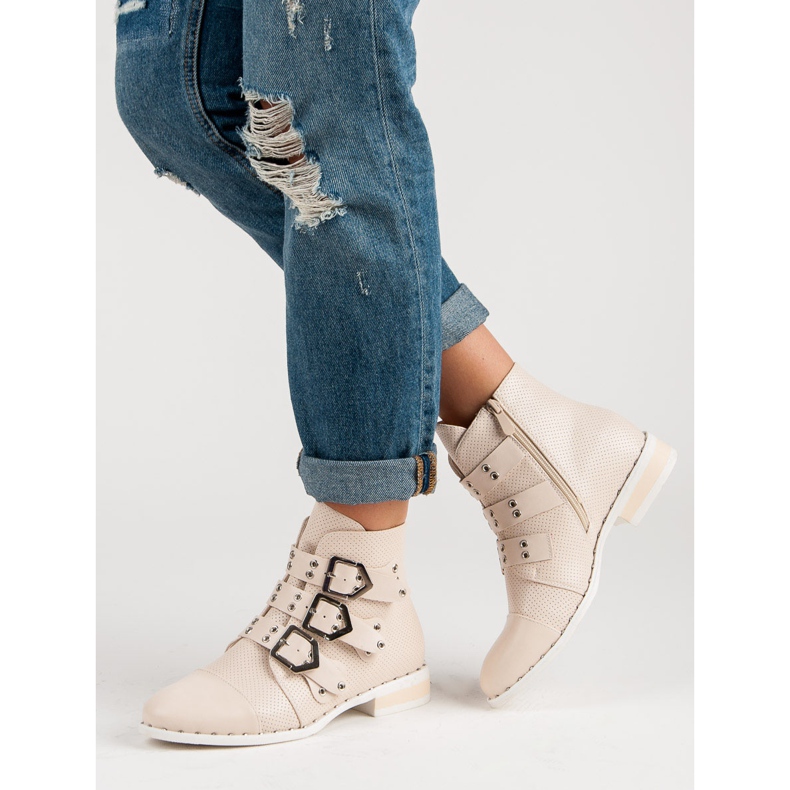 SDS Rockstiefel für Damen braun 2