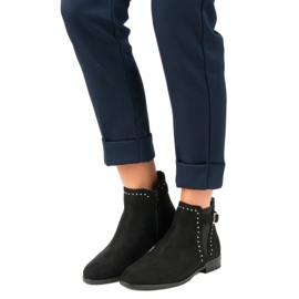 Super Me Niedrige Herbststiefel schwarz 2