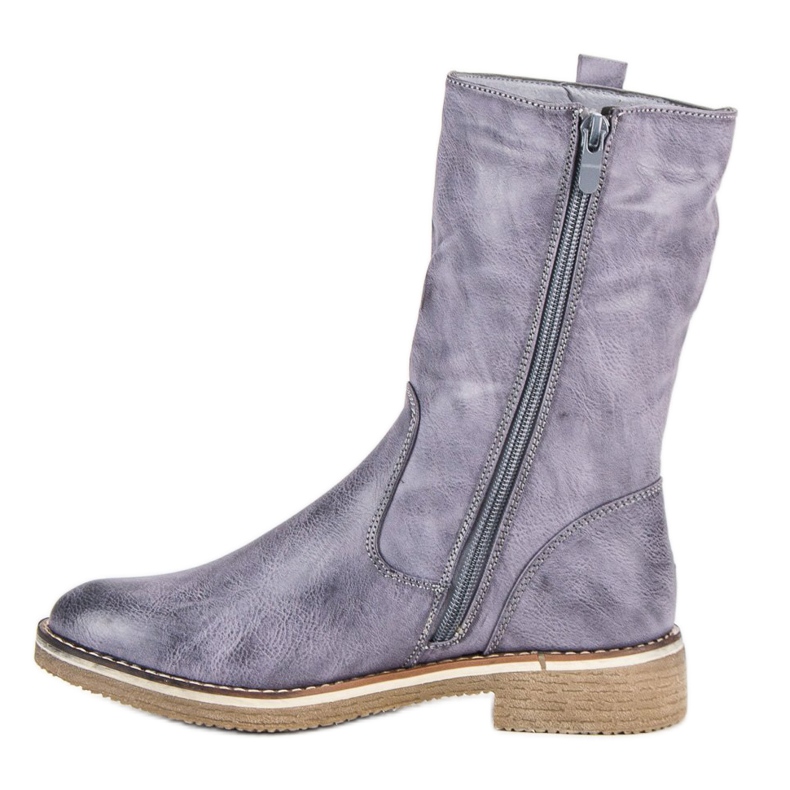 SDS Hohe Stiefel blau 2