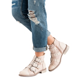 Sweet Shoes Hellrosa Stiefel schwarz 2