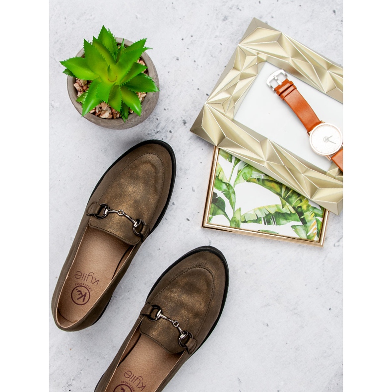 Kylie Stylische Loafer grün 2