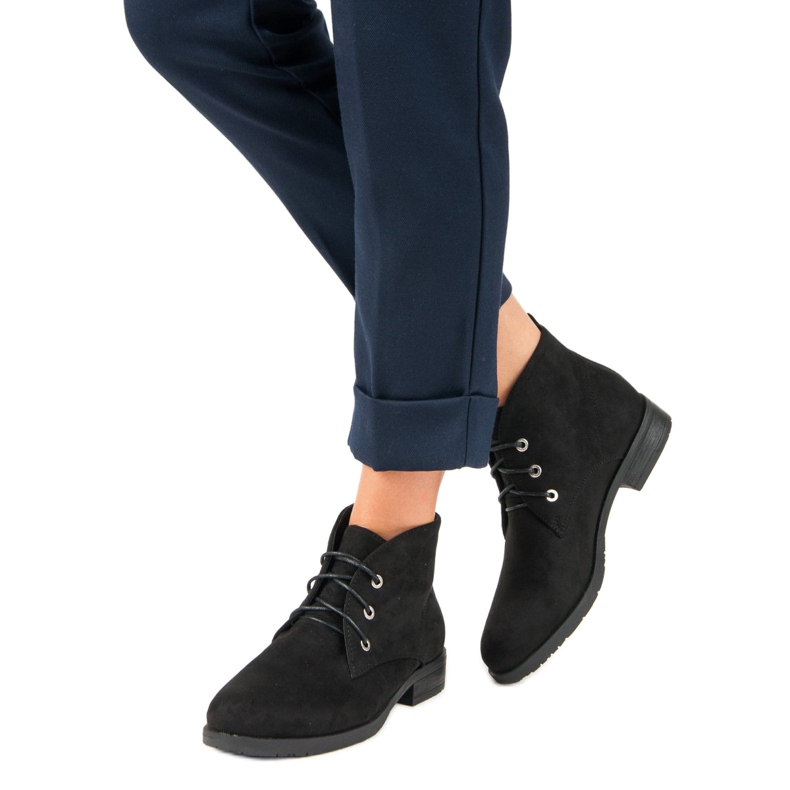 Sweet Shoes Niedrig gebundene Stiefeletten schwarz 1