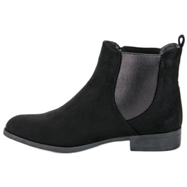 Bestelle Stylische Chelsea-Boots schwarz 1