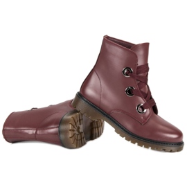 Kayla Anschnürarbeiter rot 2