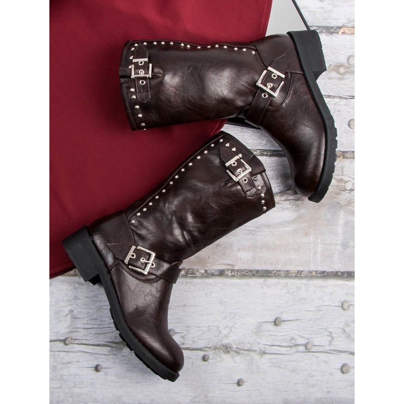 SDS Hohe Arbeitsstiefel braun 2