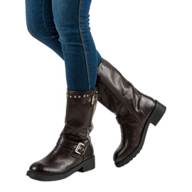 SDS Hohe Arbeitsstiefel braun 1