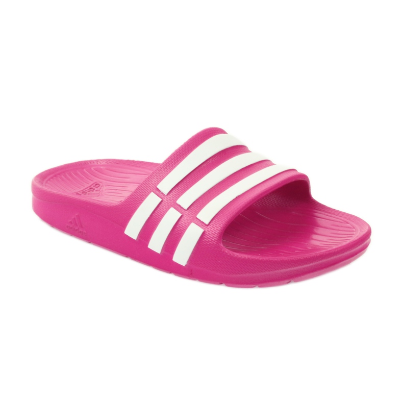 Adidas Duramo Slide K Jr G06797 Hausschuhe weiß rosa 1