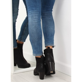 Schwarze High Heels 6697 Schwarz 1