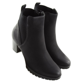 Schwarze High Heels 6697 Schwarz 2