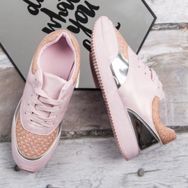 Modische Turnschuhe rosa 2