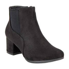 Nio Nio Chelsea-Stiefel aus Wildleder in Schwarz 2