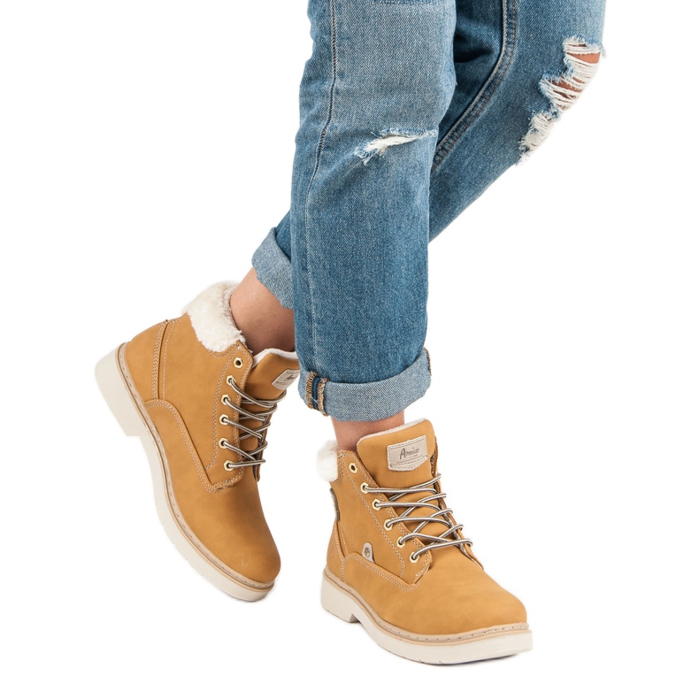 American Club Warme amerikanische Trapper braun 1