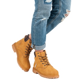 Kamel-Trapper für Damen braun mehrfarbig 1