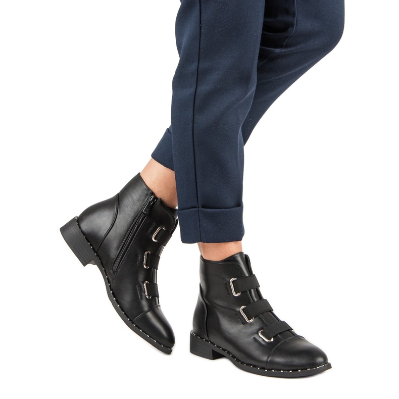 Filippo Stylische Stiefel schwarz 1