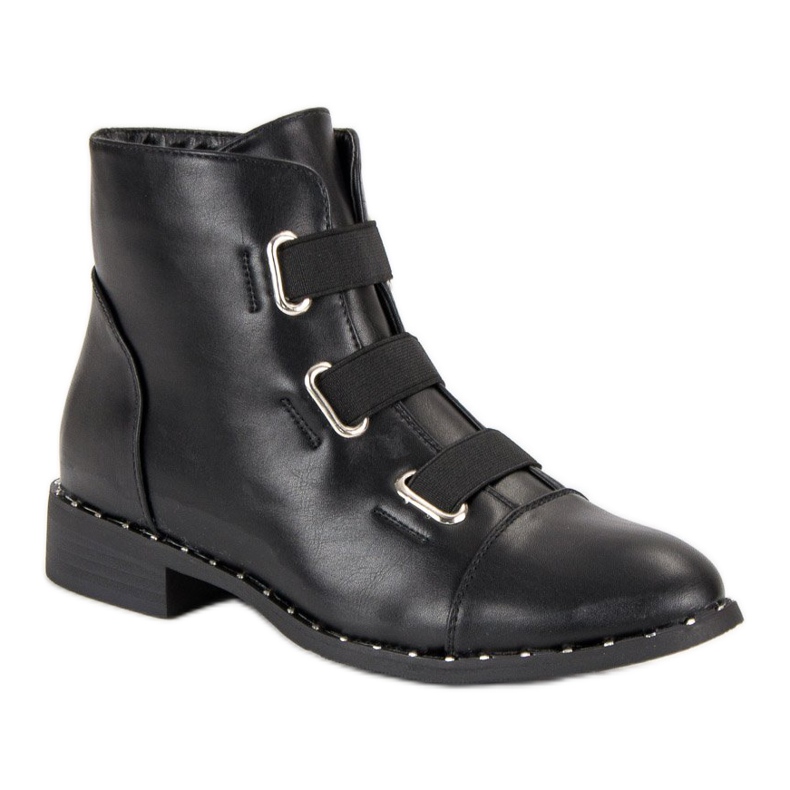 Filippo Stylische Stiefel schwarz 2
