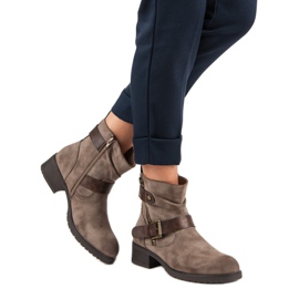 VINCEZA Herbststiefel braun 1