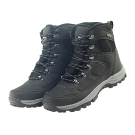 American Club Amerikanische Trekking-Winterstiefel mit Membran schwarz 3