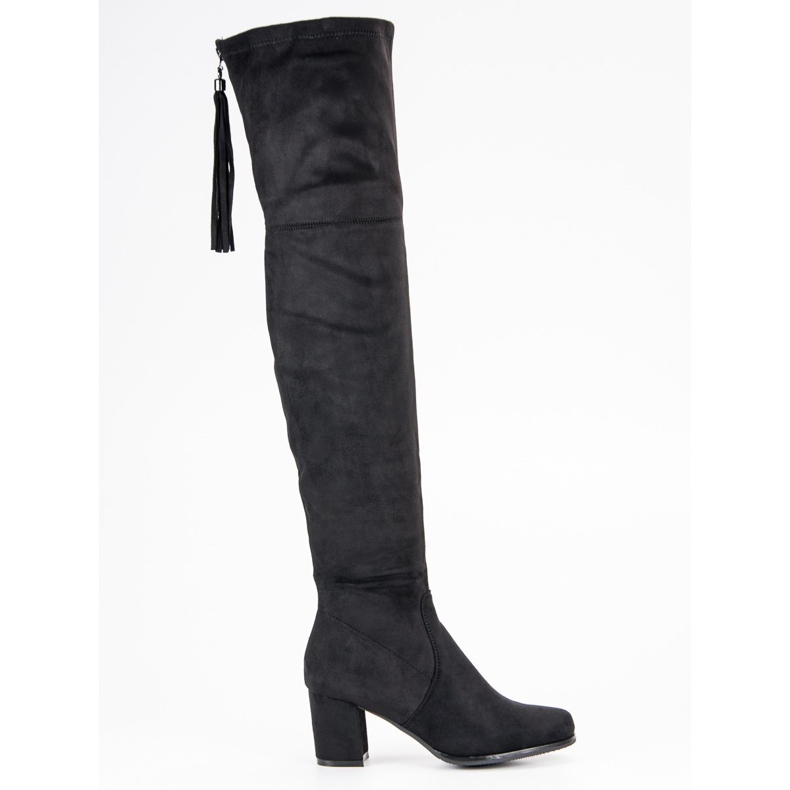 Filippo Wildleder-Musketiere auf einer Säule schwarz 1