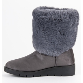 Kylie Modische Winterschuhe grau 2