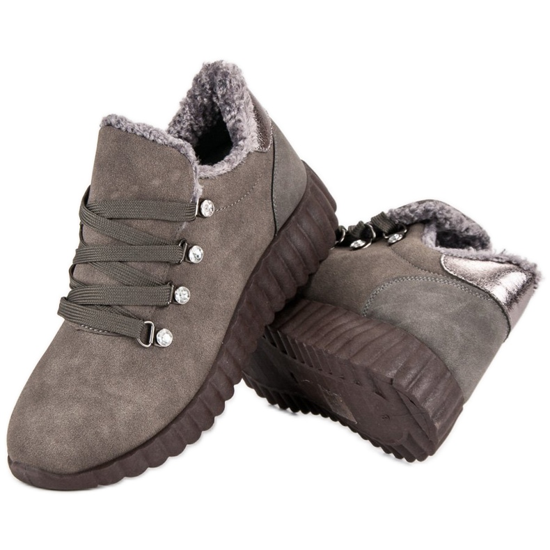 Kylie Wildleder Sneakers braun 2