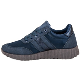 Kylie Navy Fashion Sneakers blau 1