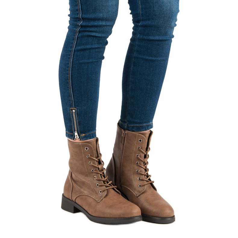 SDS Arbeitsstiefel braun 2