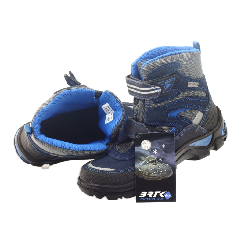 Membranstiefel Bartek 44673 blau grau marineblau 5