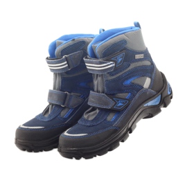 Membranstiefel Bartek 44673 blau grau marineblau 3