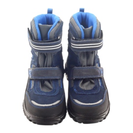 Membranstiefel Bartek 44673 blau grau navy blau 2