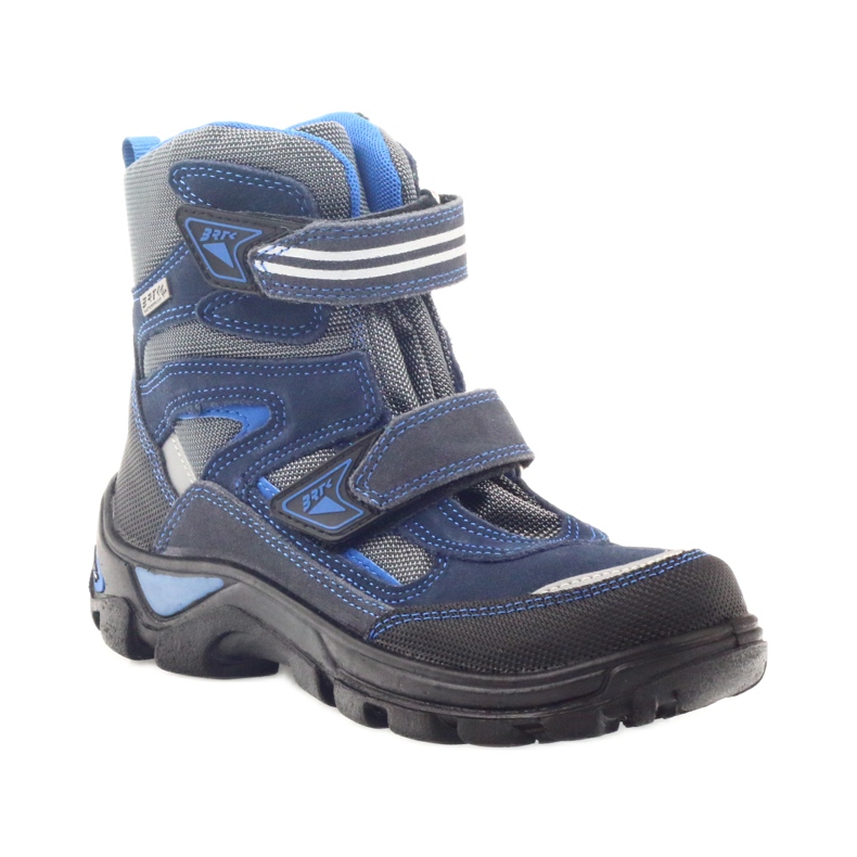 Membranstiefel Bartek 44673 blau grau marineblau 1