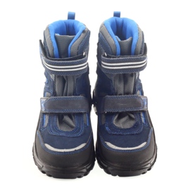 Membranstiefel Bartek 47673 blau grau marineblau 3