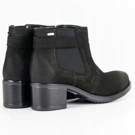 VINCEZA Chelsea-Boots aus Leder schwarz 2